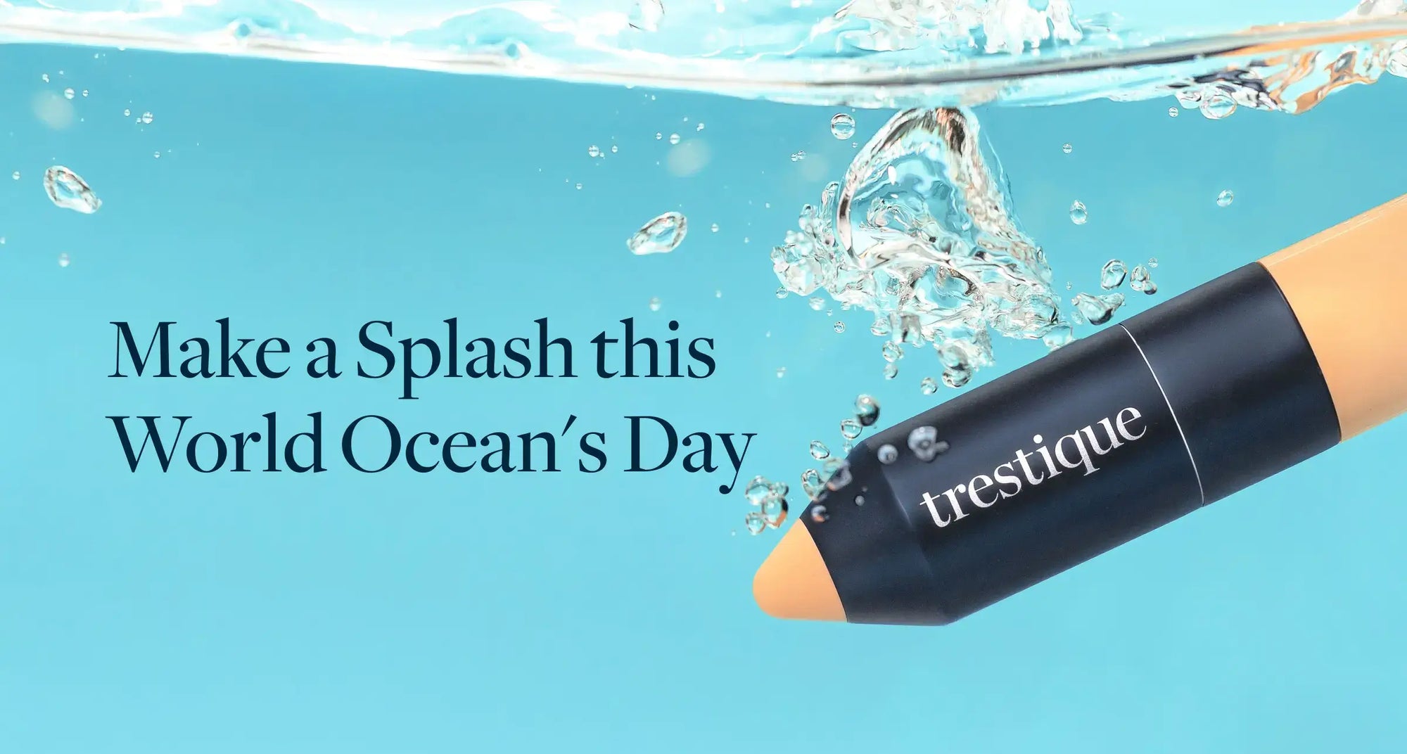 Make a Splash with Eco-Friendly Makeup this World Ocean's Day